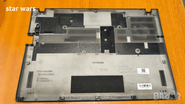 Долен и горен капак за Lenovo T480s с лентов кабел и тъчпад, снимка 8 - Части за лаптопи - 51606550