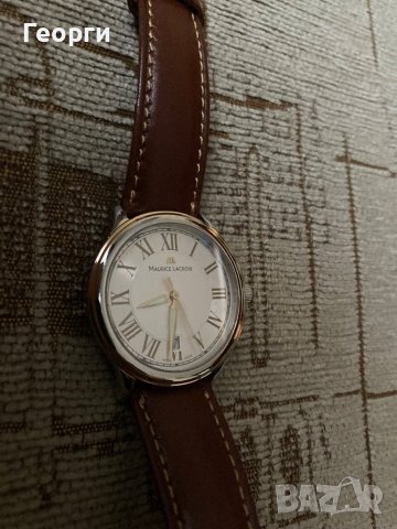 Мъжки оригинален швейцарски часовник Maurice Lacroix, снимка 4 - Мъжки - 44650342