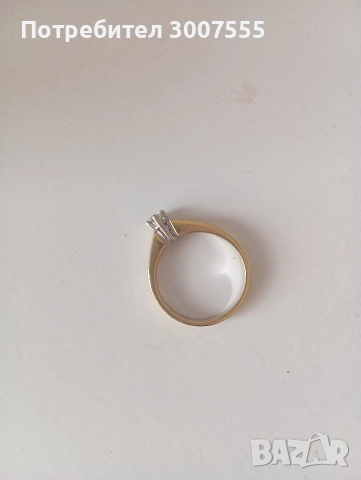 дамски златен пръстен , снимка 10 - Пръстени - 52850462