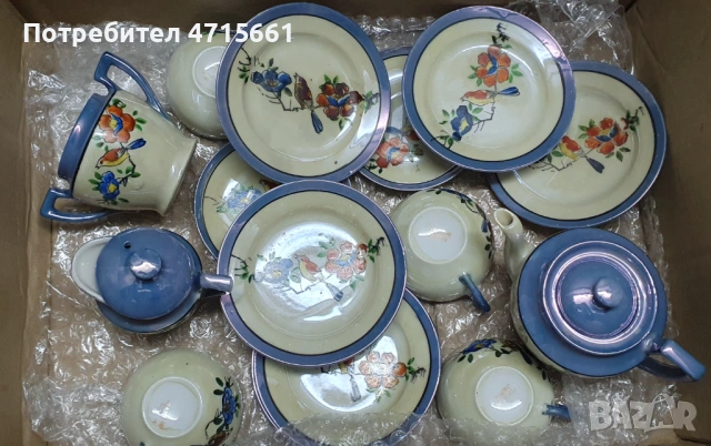 Японски порцеланов сервиз, снимка 2 - Антикварни и старинни предмети - 53272169