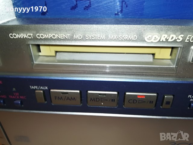 jvc minidisc/cd receiver-внос germany 1108211002, снимка 4 - Ресийвъри, усилватели, смесителни пултове - 33783776