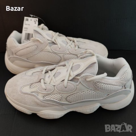 Adidas Yeezy 500 Elephant Bone Stone White Нови Оригинални Мъжки Обувки Маратонки Размер 43 2/3 27.5, снимка 10 - Спортни обувки - 40513460