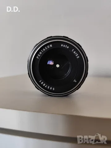 Pentacon 50mm F1.8 (Exakta mount), снимка 2 - Обективи и филтри - 55942536