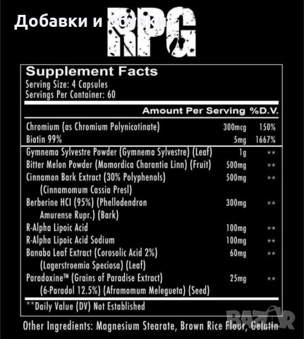 Glucose Disposal, снимка 2 - Хранителни добавки - 33705195