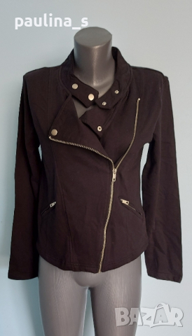 Памучно яке рокерски модел "Janina" / голям размер , снимка 2 - Якета - 44794195