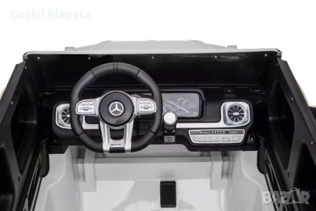 ДВУМЕСТЕН Акумулаторен джип Mercedes-Benz G63 AMG 24V батерия,MP3, снимка 4 - Детски велосипеди, триколки и коли - 35469608