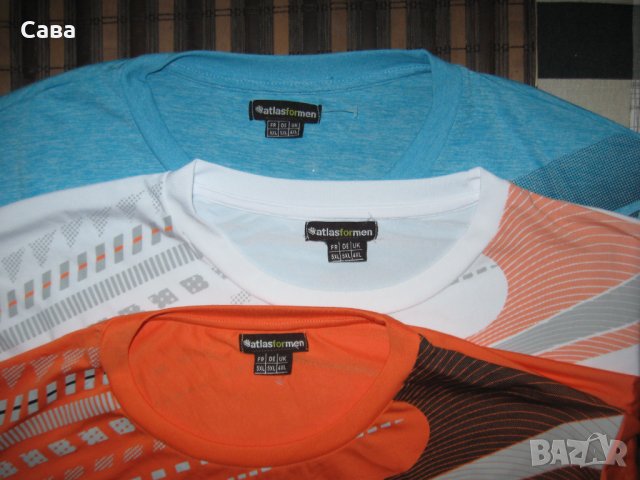 Тениски ATLAS  мъжки,3ХЛ и 5ХЛ, снимка 1 - Тениски - 42093204