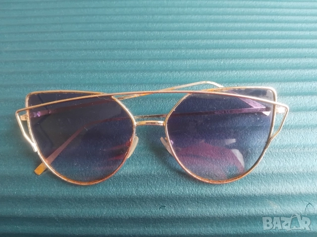Дамски слънчеви очила с метални рамки, снимка 3 - Слънчеви и диоптрични очила - 52217516