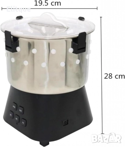 Машина за скубане на пъдпъдъци 12V, 220V 15W, снимка 9 - Друга електроника - 52716537