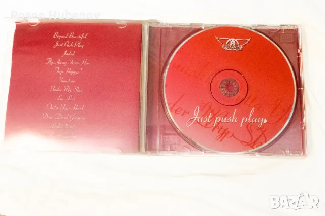 Aerosmith Just Push Play, снимка 2 - CD дискове - 49221788