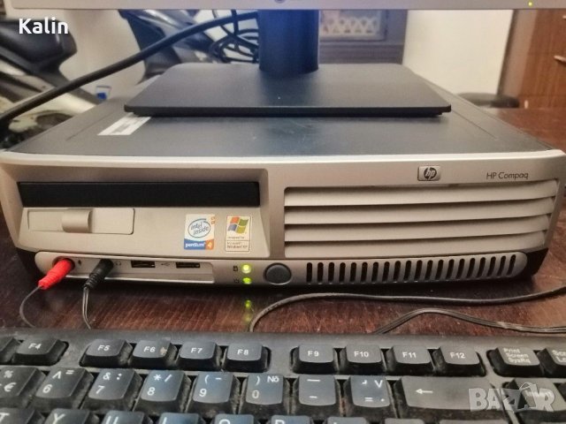 Настолен компютър HP slim, снимка 5 - Работни компютри - 31369995