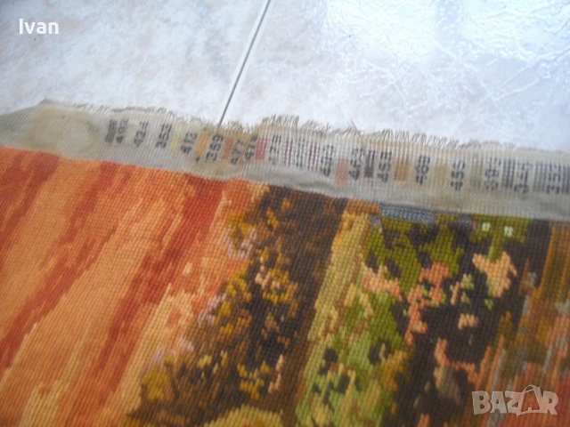 59см х 44 см-Голям Гоблен-ДМЦ Конци-Ръчно Бродиран-Нерамкиран, снимка 9 - Гоблени - 40500467