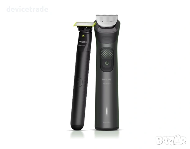 Мултифункционален тример за брада и коса с 19 аксесоара + тример OneBlade MG9556/15, снимка 3 - Тримери - 54268270