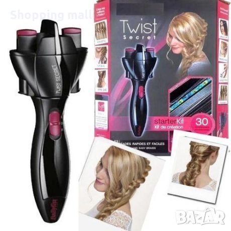  Уред за правене на плитки Babyliss Twist Secret, снимка 7 - Други - 35510086