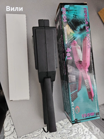 Преса за коса Елеком 4 в 1