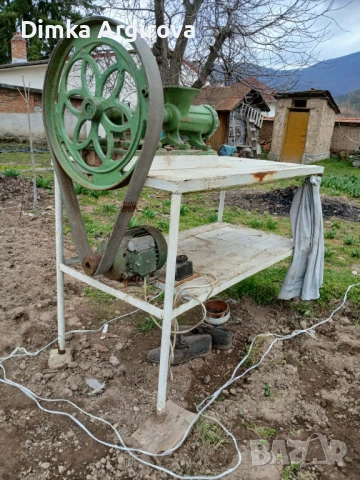 Месомелачна машина, снимка 3 - Обзавеждане на кухня - 53858005