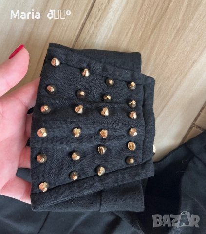 Елегантна черна рокля, снимка 3 - Рокли - 40660443