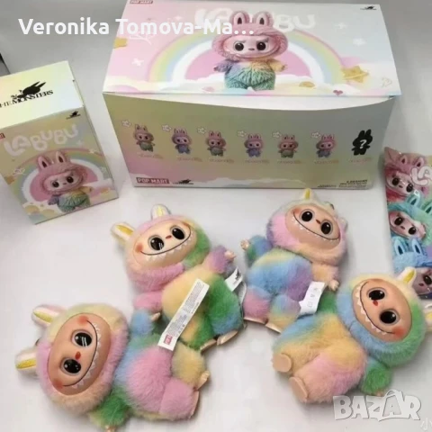 Лабубу 4 серия 16см, снимка 2 - Плюшени играчки - 51113829