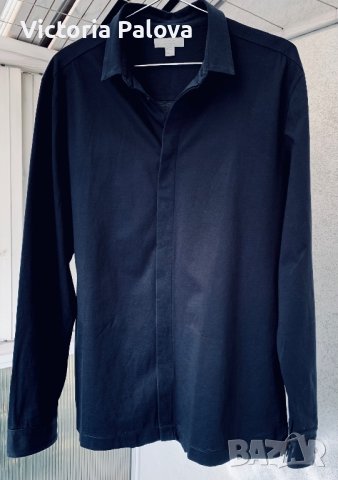 COS мъжка риза от трико Швеция, снимка 8 - Ризи - 42622791