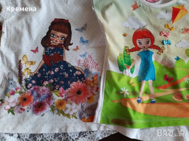 детски блузки за момиче - 4лв, снимка 2 - Детски тениски и потници - 29325291
