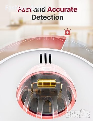 Нов комплект Безжични взаимосвързани аларми за дим и топлина Дом , снимка 4 - Други стоки за дома - 42364712