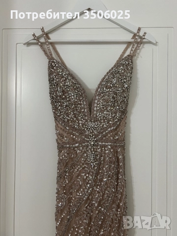 Продавам дълга официална рокля , снимка 2 - Рокли - 51798971