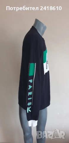 Kenzo Paris Cotton Knit  Mens Size L НОВО! ОРИГИНАЛ! Мъжки памучен Пуловер!, снимка 10 - Пуловери - 52495859