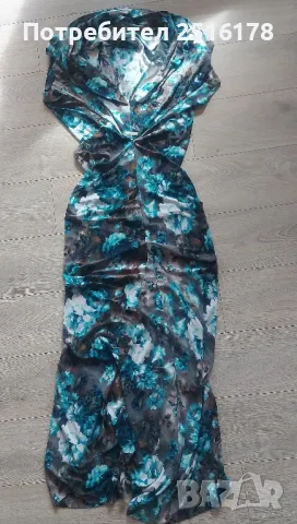 Невероятна дълга рокля!!!, снимка 5 - Рокли - 49490277