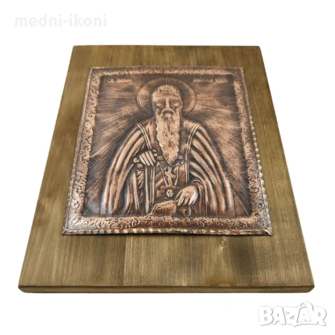 ИКОНА ГОЛЯМА СВЕТИ ИВАН РИЛСКИ ПОРТРЕТ, снимка 3 - Икони - 54292078