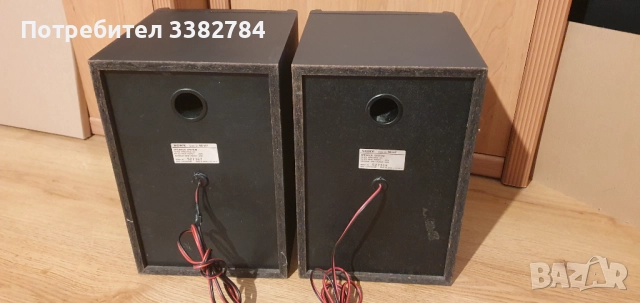 Японски тонколониSONY -SSH7 50W-music power.25W-DIN 6 ohm, снимка 2 - Тонколони - 52853022