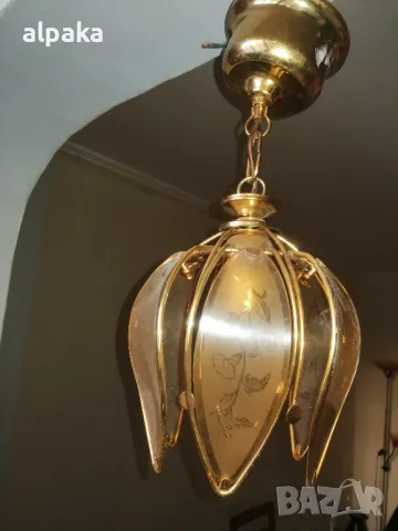 Продавам красива лампа за таван, снимка 4 - Лампи за таван - 40312221
