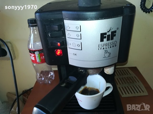 made in italy-15bar кафемашина-внос швеицария, снимка 4 - Кафемашини - 29266859