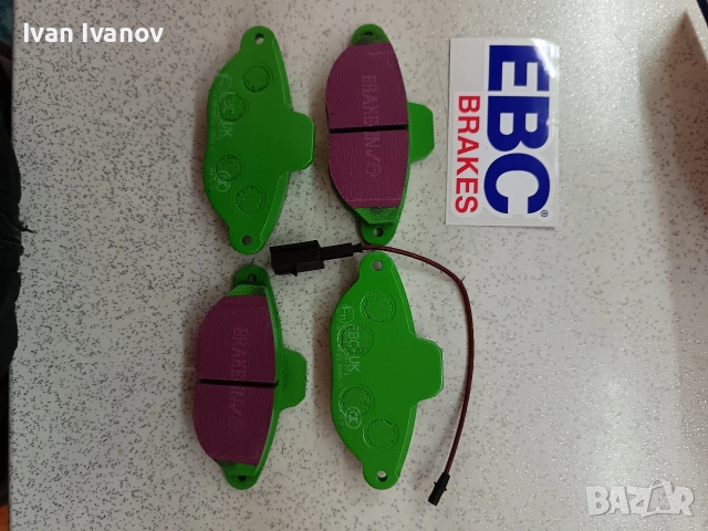 Нови спортни накладки ЕБЦ грийнстъф за Форд Ка и Фиат 500 след 2009г.