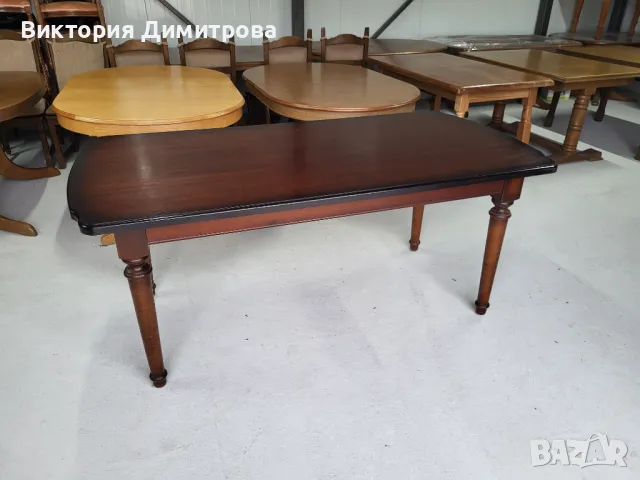 Трапезна маса - неразтегателна, снимка 9 - Маси - 48278774