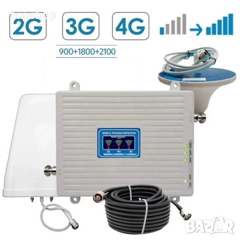 Чисто нов, запечатан Усилвател на GSM сигнал 2G, 3G, 4G