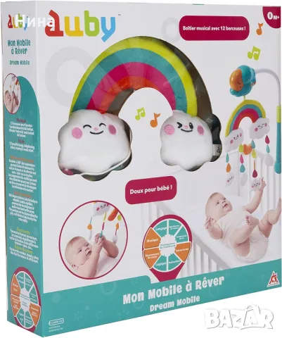 Auby Dreaming Mobile сензорна музикална въртележка , снимка 10 - Образователни игри - 48519460