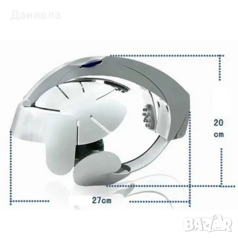 Вибриращ масажор за глава и скалп, снимка 7 - Масажори - 49910508