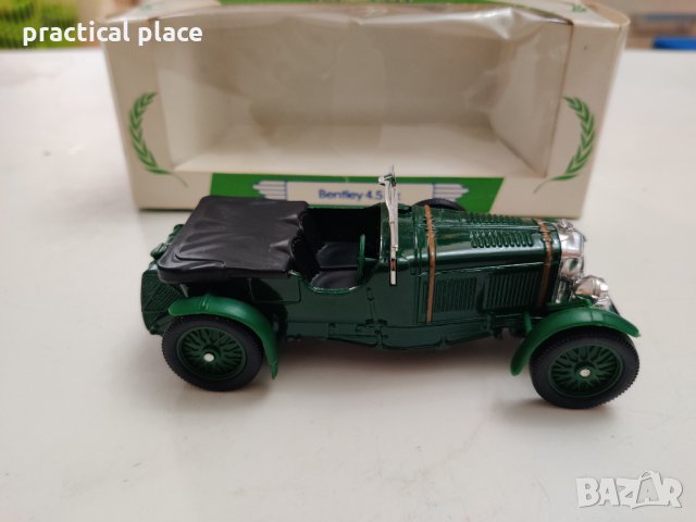Метална количка Bentley 4.5ltr Corgi 1:43, снимка 4 - Колекции - 35028989