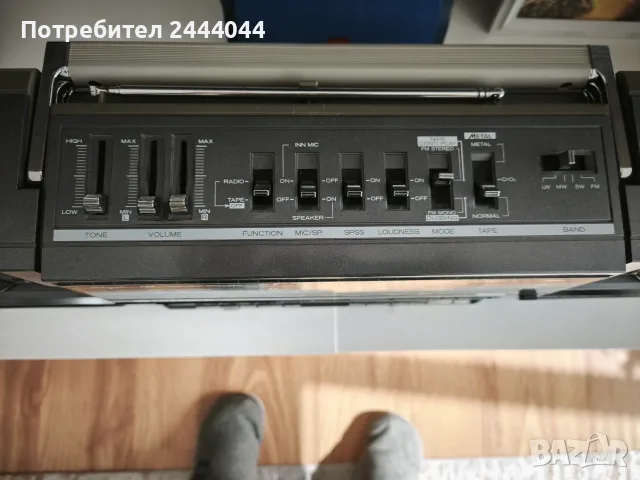 Касетофон hitachi, снимка 5 - Радиокасетофони, транзистори - 56542343