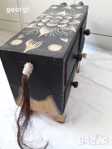 Декоративен малък шкаф уникат, снимка 5 - Декорация за дома - 31479544