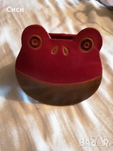 Кожена малка жаба портомоне, снимка 3 - Други - 39218838