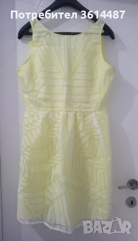 Бледожълта рокля, снимка 5 - Рокли - 49051773