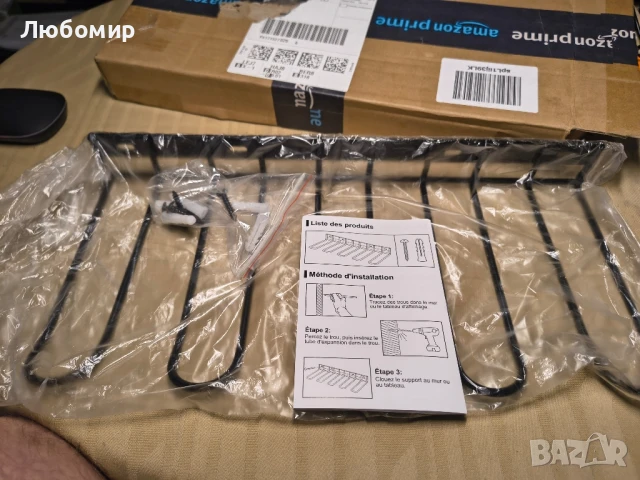 Държач за бормашина ENONCI за стенен монтаж, удебелена стойка за бормашини, органайзер

, снимка 2 - Бормашини - 50615199