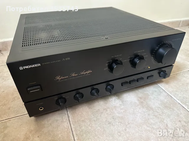 PIONEER A 858 ПРОМОЦИЯ , снимка 2 - Ресийвъри, усилватели, смесителни пултове - 56041676