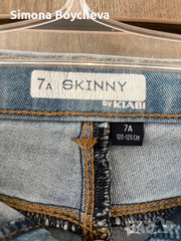 Дънки за момиче , снимка 5 - Детски панталони и дънки - 42155595