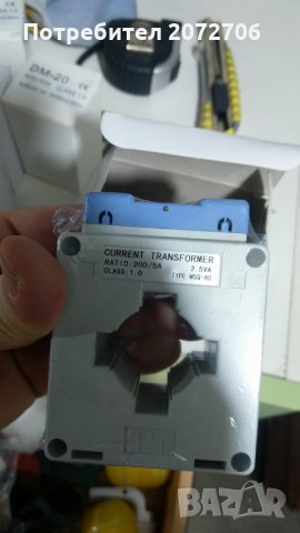 Токов трансформатор DM-20 100/5A, снимка 6 - Други машини и части - 35275346