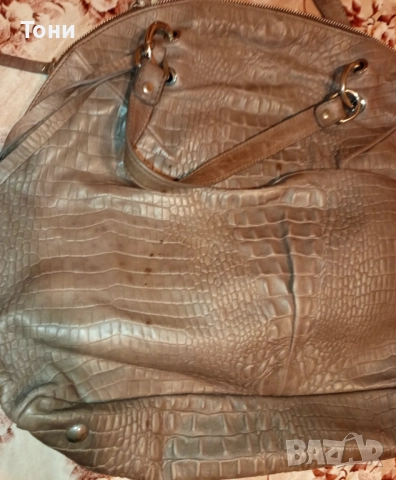 GIANNI CHIARINI Оригинал Нова Дамска Чанта Изцяло от Естествена Кожа , снимка 15 - Чанти - 52418714