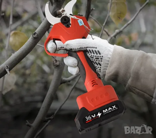 Акумулаторна лозарска ножица ТАЙГА 36V, снимка 1