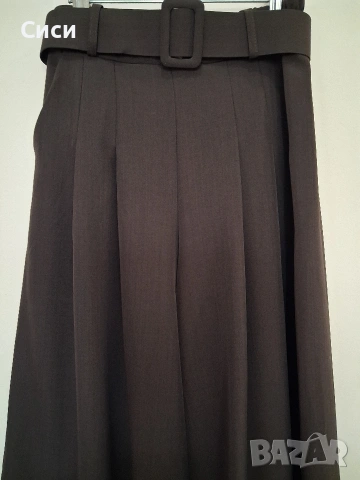 Дамски стилен пола панталон , снимка 3 - Панталони - 53888592