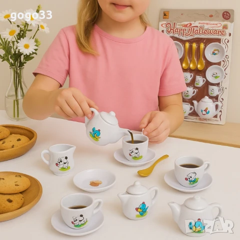 Детски сервиз за чай "Happy Tableware", снимка 2 - Други - 50860205